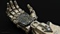 Bionic Arm Textured, Bosko Ognjevic : Hello there description reader. I finally got off my ass and finished this one, modeling maya, texturing substance painter, render vray. Post by my good friend and amazing artist Jonas Zeitz Floor. Original hand conce