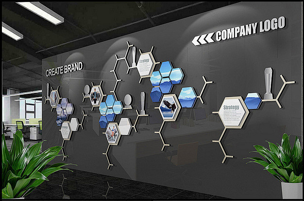 科技公司文化墙