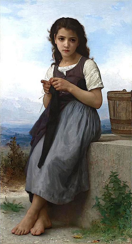 Little Knitter (1884...