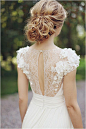 Custom Made White Lace Wedding Dresses Wedding by LovePromDress, $298.99