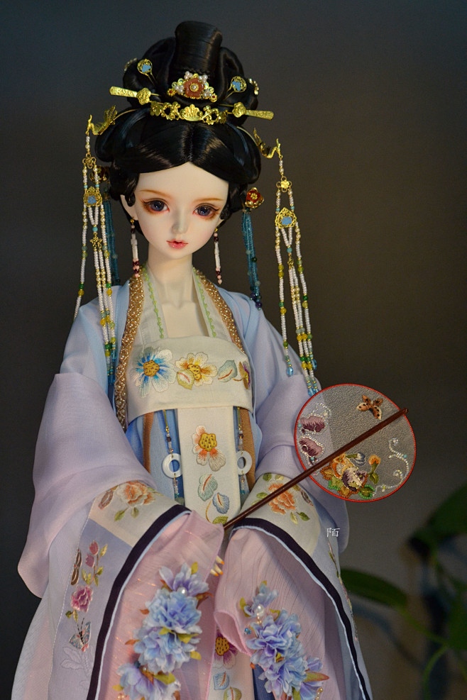 *陌上椿*bjd/sd 古装 娃衣『洛神...