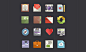 Flat Design Icons Set 