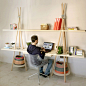 The Tipi Shelving System by JOYNOUT » Yanko Design | Du mobilier, ou le cahier des tendances détonantes | Scoop.it