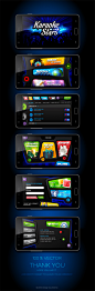 Karaoke Stars - New Game : Karaoke Stars - UI design