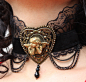 Cupid Steampunk Necklace by Pinkabsinthe on deviantART