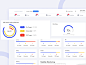Monitoring Colorful Admin Dashboard for Sketch - PSDDD.co