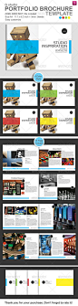 Gstudio Portfolio Brochure Template - Portfolio Brochures