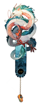 Haku bookmark by *ELK64 on deviantART