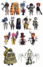 Manikins - Skullgirls by ~KoiDrake on deviantART