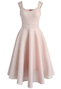Impressive Cami Dress in Pink : Well this is impressive: You’ll be the life of the party even as you keep it simple and chic with this cami dress boasting an A-line silhouette. Slide into heels and take the night, dolls.<br/>- Honeycomb airy fabric 