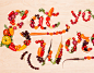 Condé Nast Food Type + Animation