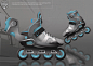 来自Allan George工业设计师：溜冰鞋中的战斗机---酷图编号66079