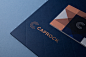 CAPROCK Brand Identity企业公司品牌视觉LOGO标志形象设计案例参考分享欣赏
