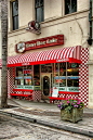 Busy Bee Cafe, Main St., Ventura, California by Jill Odice.  Reuben, I hear a reuben sandwich on sourdough calling me .....