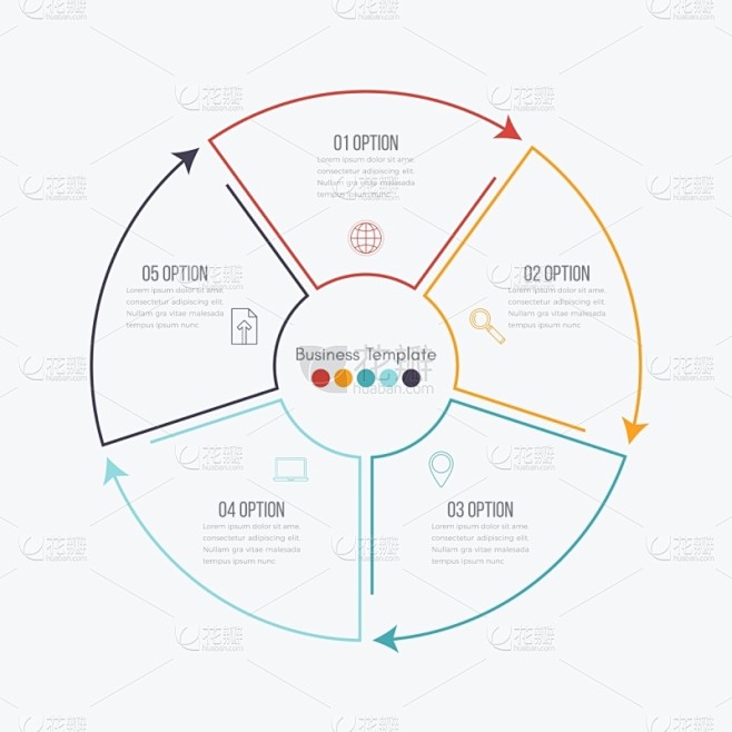 信息图表,细的,线条,轮廓,商务,流程图...