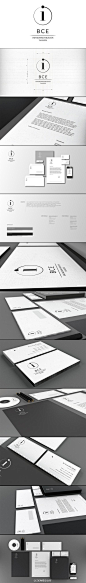 #设计赏#BCE圆弧终点的小圆圈视觉效果品牌设计-匈牙利Attila Ács设计师作品