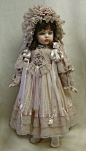 Doll Dress and Bonnet ♥ Dollightfully Yours ♥ Cheryl Imbornone: 