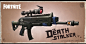 The Death Stalker, Drew Hill : Gun design for Fortnite.