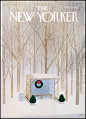 New Yorker cover | New Yorker Seasons | Pinterest
