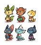 Pokémon Crossing by luce-do-the-doodles http://t.cn/8sTd8F0