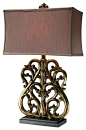 Dimond Roseville Traditional Table Lamp X-2481D - traditional - Table Lamps - Yvonne Randolph Lifestyle Design