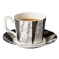 印象派北欧风 骨瓷咖啡杯碟套装简约欧式英式下午茶杯花茶杯陶瓷-淘宝网