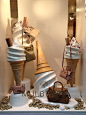 Mulberry windows at Banner Boutique Biffi #windows #windowdisplay #shops