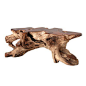 TF-0927-C-GroovyStuff TF-0927-C Back to the Roots Atlantis Coffee Table. For great room: 