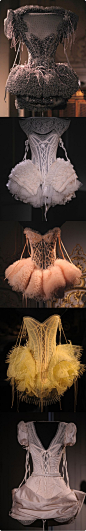 House of Worth {Charles Frederick Worth} via CourtWorth — their Haute Couture lingerie collection, designed by Giovanni Bedin.