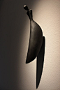 Alex Pinna, Lost, found and lost, 2014, Bronzo patinato, 10 x 40 x 20 cm  #contemporary #art #sculpture