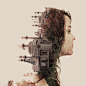 Double Exposure Portraits - DanMountford