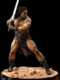 Conan Exiles - Conan, Jonas Skoog : Creating iconic characters are always lots of fun, so I was really happy when I got the chance to sculpt Conan!
The character was primarily created for Conan Exiles release trailer but I also got to create most of him f