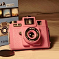 粉色lomo相机