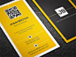 21+ Yellow Business Cards - Free Printable PSD, EPS, Word, PDF Format Download! | Free & Premium Templates : Yellow is one of the color element used to make an attraction and look professional and elegant when presenting something. As for business car