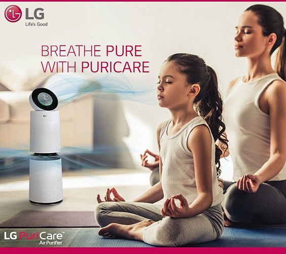 #LG PuriCare #AirPur...