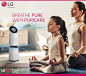 #LG PuriCare #AirPurifier with unique design absorbs pollutants & cleans contaminated places 74% faster*.