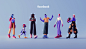 Facebook- Always On : The ProjectI had the opportunity to collaborate with Facebook, designing some 3d illustrations for the Always On project. I was responsible for the conception of re-imagining the 2d style for the next level in 3D, representing some c