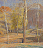 田园生活，幸福时光，美国画家丹尼尔·加伯