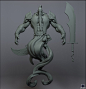 【新提醒】教程_ZBrush雕刻游戏角色神灯（Djinn）模型全流程教程 -