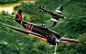 Imperial, Hayabusa, Spitfire, Nakajima, WW2, Supermarine, Mk.VIII, Ki-43-III Ko, Japanese Army Air Force