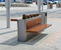 Public planter/table/bench by KFS Enterprises.  Click image to enlarge, and visit the slowottawa.ca boards >> https://www.pinterest.com/slowottawa/: 