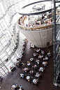 Cafe in the National Art Center, Tokyo, Japan: 