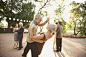 Photograph Senior couple dancing in park by Gable Denims on 500px