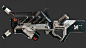 District 9 inspired Sub-Machine Gun side view