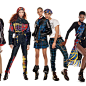 Versace’s panoramic 54 model campaign is peak multi-model casting | MODELS.com Feed : Book them all! 