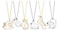 Katie Hillier: Paperclip Animal Jewelry - these are too cute, I want :)