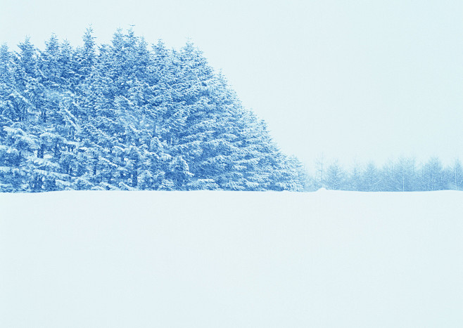 冰天雪地冬天雪景背景