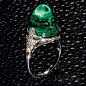 祖母绿(Emerald)是五月份的诞生石，又称“绿宝石”。祖母绿的绿是生命和春天的色彩，年年复始。而且，几个世纪以来一直是代表着美丽与永恒的爱的颜色。在古罗马，绿色是维纳斯(Venus)的颜色——爱与美的女神。祖母绿是非常迷人的宝石，它有世界上最美、最深邃，最闪耀的绿。顶级的祖母绿，甚至比钻石的价格还要高。祖母绿的英文名称Emerald源自希腊语Smaragdus，源于古法语Esmeralde，意指“绿色的宝石”。
