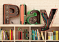 Play it fuck´n loud! : 3D Lettering Music Type.