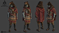 Assassin's Creed Origins Characters, Yuriy Georgiev : This is some of the work I did on Assassin's Creed Origins. It was a great project to work on! All the models are based on concepts by Jeff Simpson , Vincent Gaigneux and Konstantin Kostadinov. You can